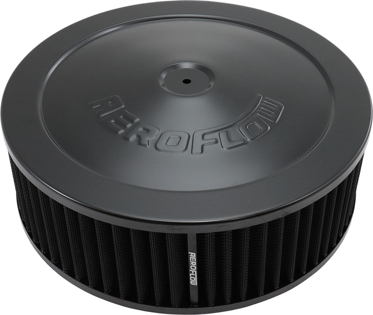AF2251-1180 - 11" X 3-1/2" AIR CLEANER ASSY5-1/8" FLAT BASE BLACK, COTTON