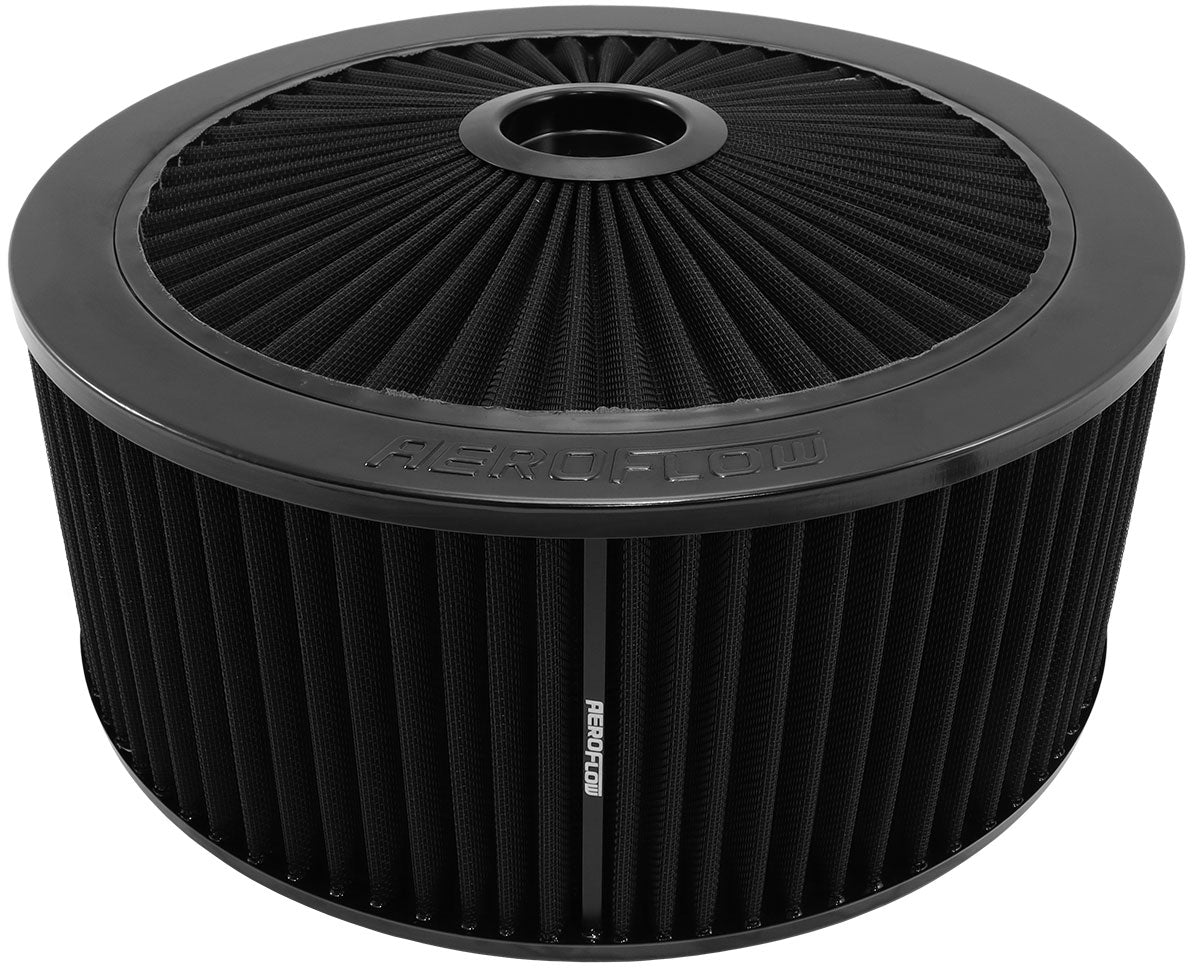 AF2251-3075 - 14" x 6" FULL FLOW ASSEMBLY 5-1/8" DROP BASE 1-1/8" BLACK