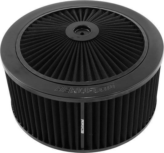AF2251-3130 - 11" x 5" FULL FLOW ASSEMBLY 5-1/8" FLAT BASE BLACK