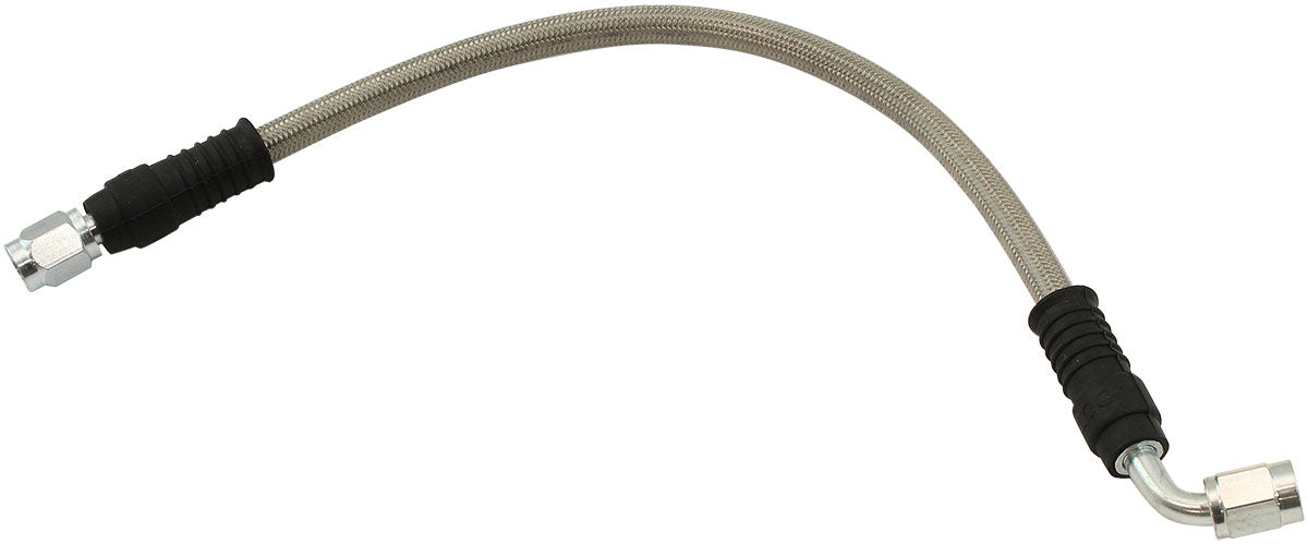 AF226-02 - -3AN 90 DEGRE to -3AN 12" LONGTO FEMALE -3AN STRAIGHT BRAKE LINE Aeroflow- AF 226-02