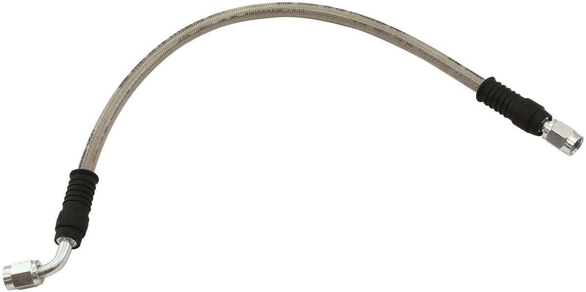 AF226-03 - -3AN 90 DEGRE to -3AN 15" LONGTO FEMALE -3AN STRAIGHT BRAKE LINE Aeroflow- AF 226-03