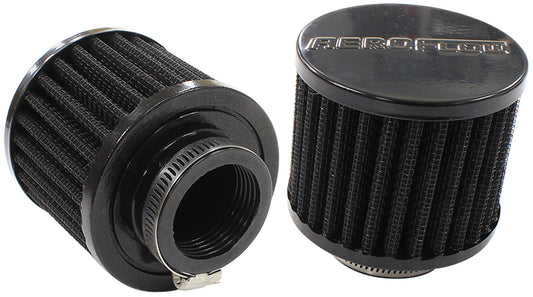 AF2271-1440 - 1-3/8" UNIV CLAMP ON FILTER 3" O.D,2-1/2" H, BLACK TOP