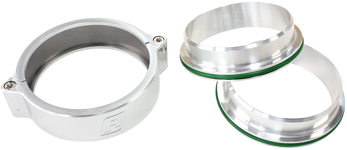 AF25-2750SS-S - 2.75" BILLET INTERCOOLER CLAMPSTAINLESS STEEL SILVER CLAMP