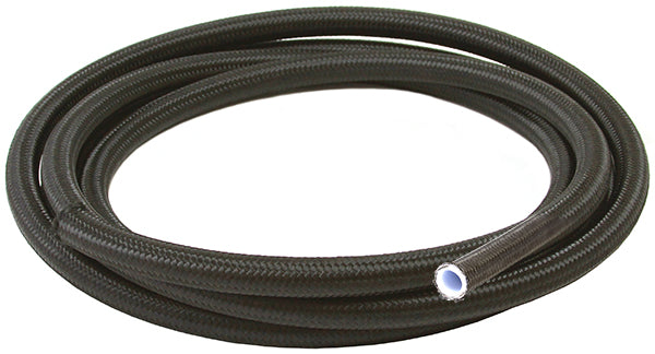 AF250-10-3M - BLACK BRAIDED TEFLON HOSE-10AN3M S/S 12.9mm ID 16.0mm OD