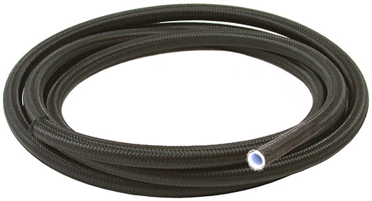 AF250-10-4.5M - BLACK BRAIDED TEFLON HOSE-10AN4.5M S/S 12.9mm ID 16.0mm OD
