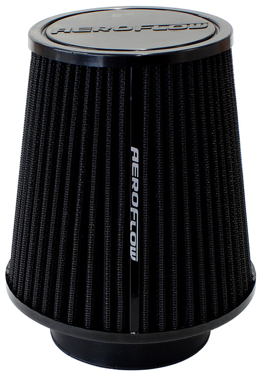 AF2711-0950 - 3-1/2 CLAMP-ON TAPERED FILTER 4.6-6.1 O.D, 6.1 HIGH BLACK