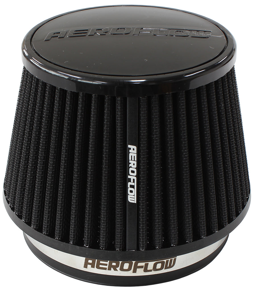 AF2711-5163 - 5" CLAMP-ON TAPERED FILTER 4.6-6.5 O.D, 4.15 HIGH BLACK