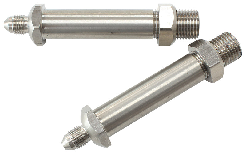 AF285-03 - SS 2-3/8" THRU FRAME FITTINGS X 2 1/8" NPT TO -3AN