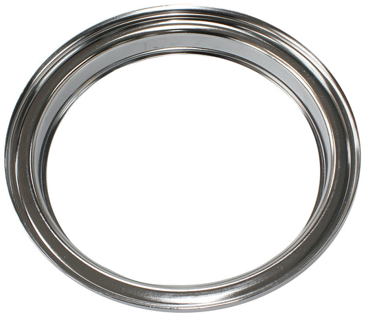 AF2851-0955 - 9" AIR CLEANER BASE ONLY FLAT BASE CHROME 7-5/16"