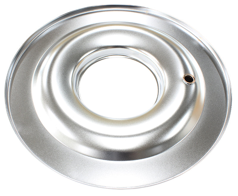 AF2851-1400 - 14" AIR CLEANER BASE ONLY FLAT BASE CHROME