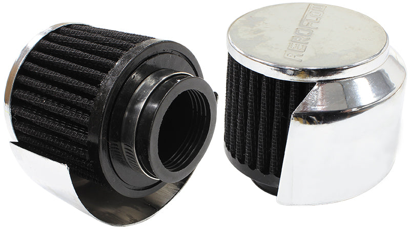 AF2871-1514 - 1-1/2" BREATHER FILTER WITH WITH 3" O.D,2-1/2"H,CHROME TOP