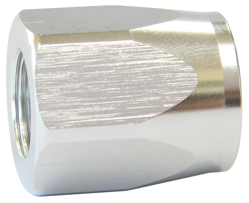 AF298-04DS - HOSE END SOCKET ALLOY -4AN SILVER SUIT BRAIDED HOSE