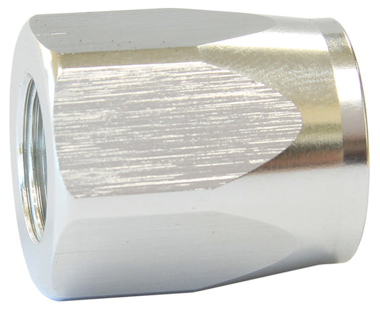 AF298-08DS - HOSE END SOCKET ALLOY -8AN SILVER SUIT BRAIDED HOSE