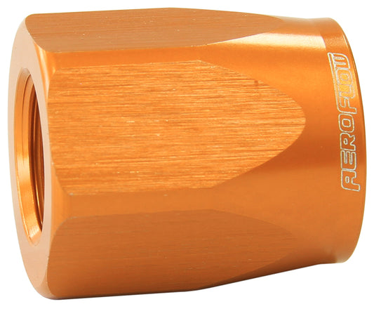 AF298-12DG - HOSE END SOCKET ALLOY -12AN GOLD SUIT BRAIDED HOSE