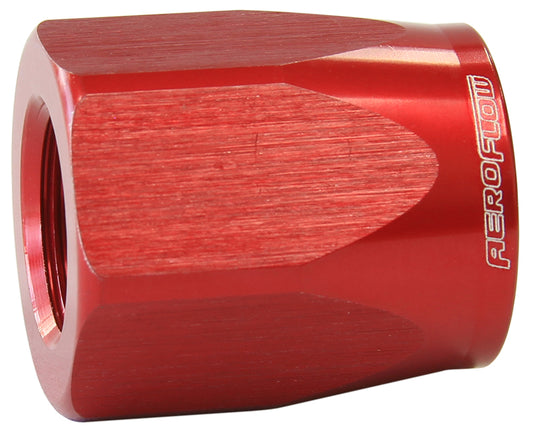 AF298-12DR - HOSE END SOCKET ALLOY -12AN RED SUIT BRAIDED HOSE