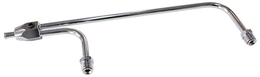 AF30-4150 - CHROME FUEL RAIL 9-5/16" B/C 4150 DOUBLE PUMPER 3/8"