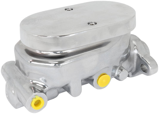 AF300-151 - BRAKE MASTER CYLINDER 1-1/8" BORE CAST ALUMIN CHROME SMOOTH