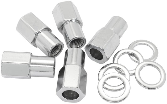 AF3032-7000 - 0.750 SHANK OPEN NUTS 1/2 CHROME 1/2-20" WHEEL (5)
