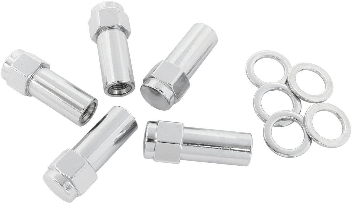 AF3045-9000 - 1.38 SHANK CLOSED NUTS M12x1.2CHROME M12 x 1.25mm WHEEL (5)