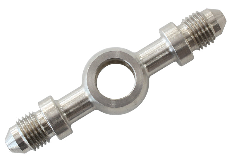 AF310-03-03L - 10MM (3/8) BANJO DOUBLE -3AN STAINLESS STEEL LONG VERSION AF 310-03-03L