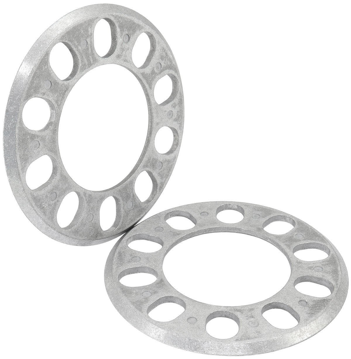 AF3100-0001 - SLIP ON WHEEL SPACERS 5/16" 7.9mm PAIR ALLOY 5x 4.5"-5" BC