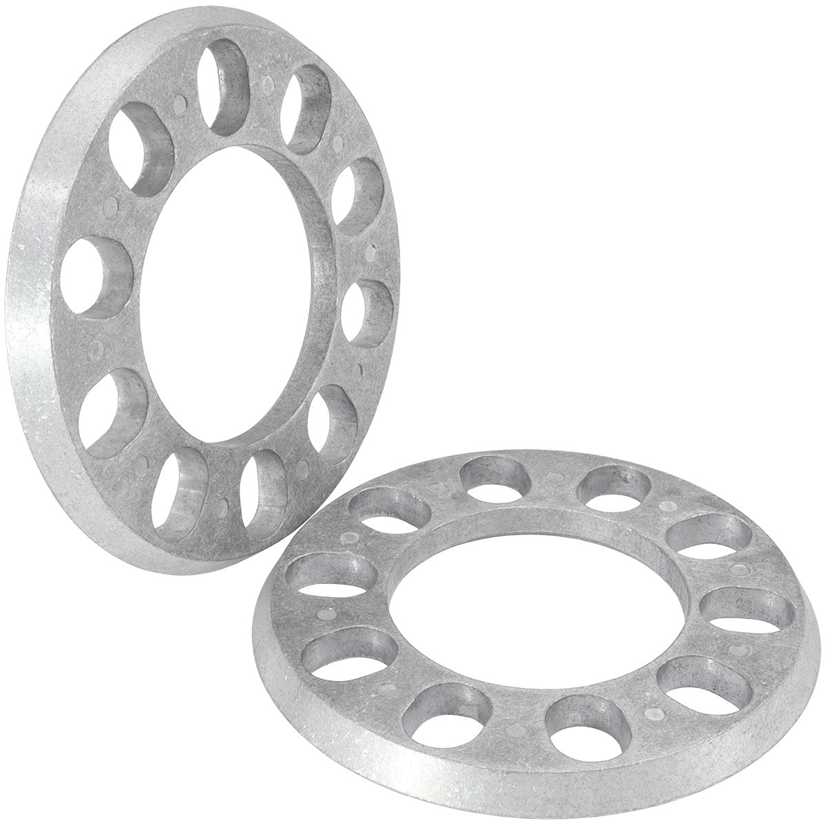 AF3100-0002 - SLIP ON WHEEL SPACERS 7/16" 11mm PAIR ALLOY 5x 4.5"-5" BC