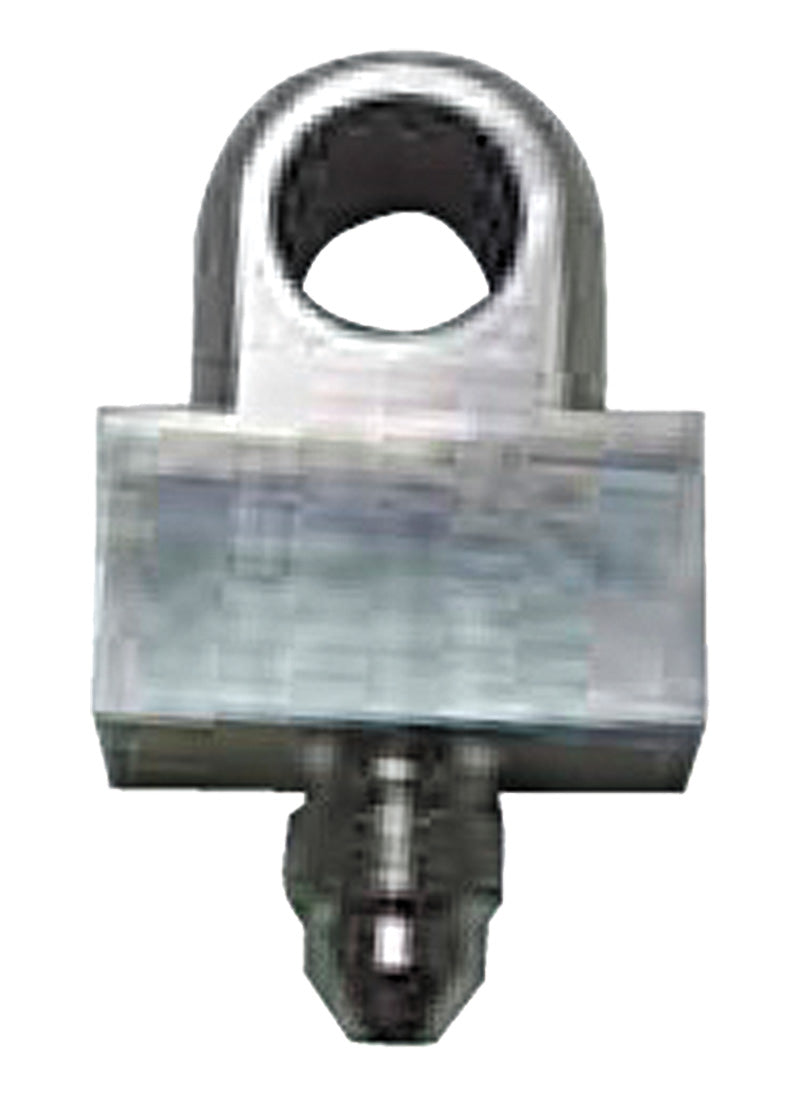 AF329-01 - TEE BLOCK -3AN WITH INVERTED FLARE ON RUN 3/8 X 24