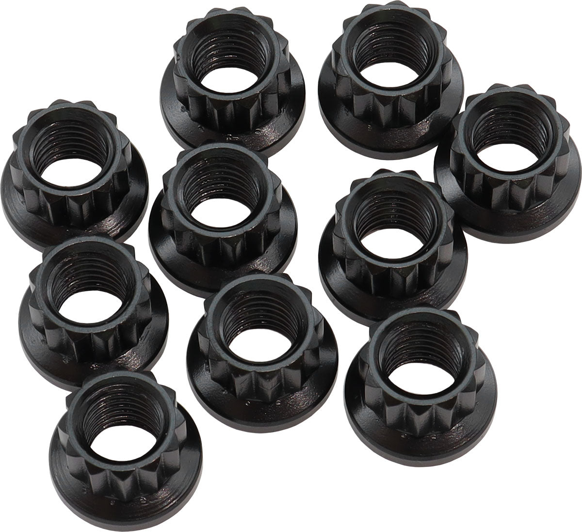 AF34-04-0010 - M10 x 1.50 NUT 17.8mm HEAD 12m10 PACK M10x1.50 12 POINT HEAD8740 Aeroflow - AF 34-04-0010