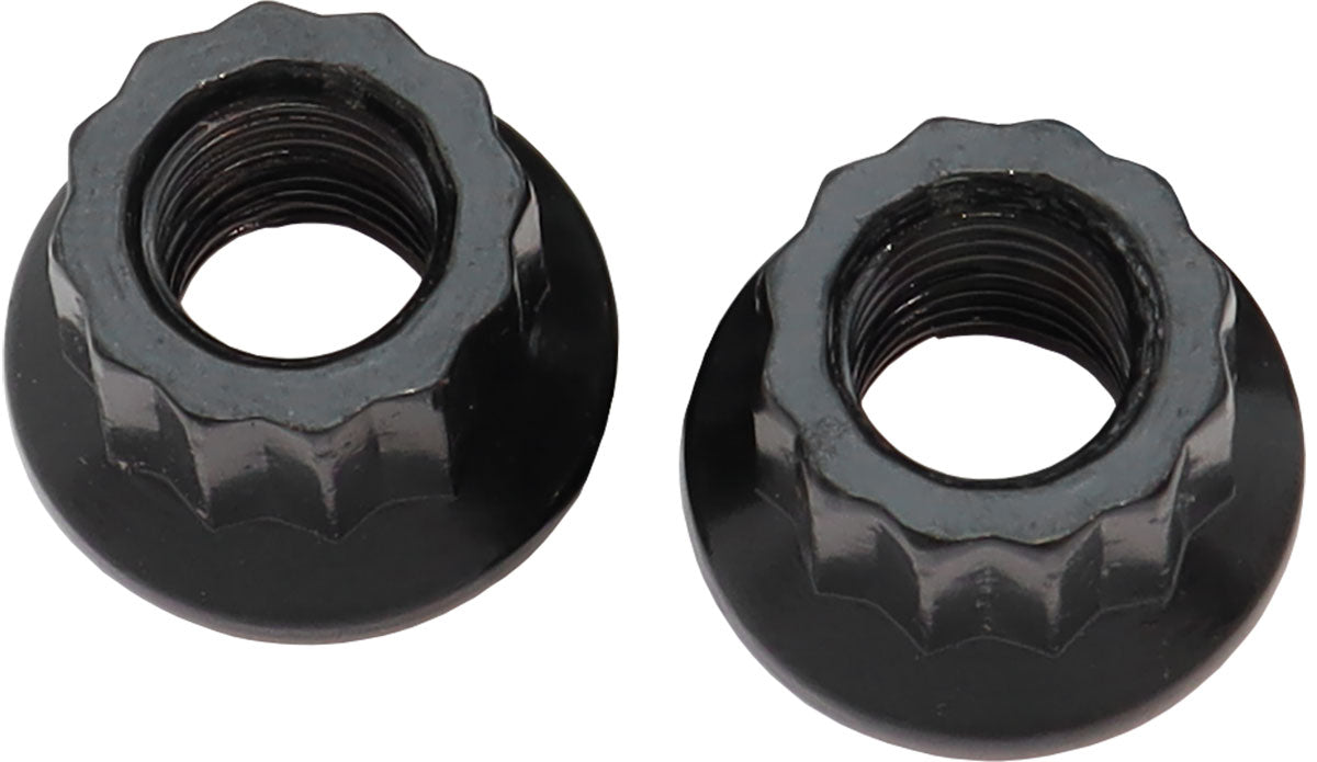 AF34-24-0010-2 - 5/16" UNF NUT .620" HEAD 7/16"2 PACK 5/16"-24 12 POINT HEAD 8740 Aeroflow AF 34-24-0010-2