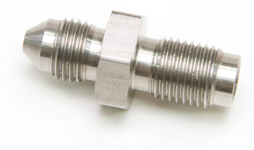 AF340-03 - -3AN TO INVERTED 3/8 x 24 STAINLESS SHORT