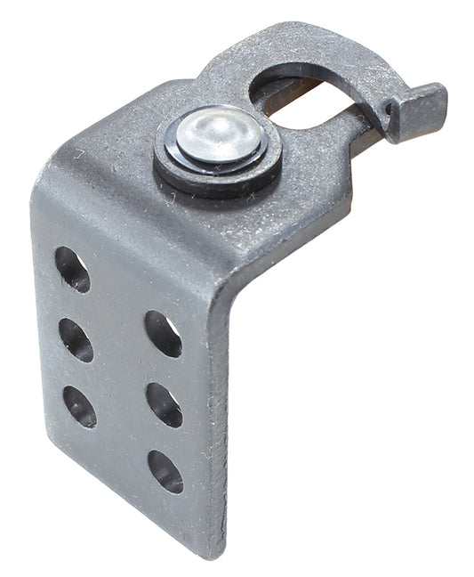 AF3500-1005 - QUICK RELEASE MORSE CABLE BRACKET 90° MILD STEEL
