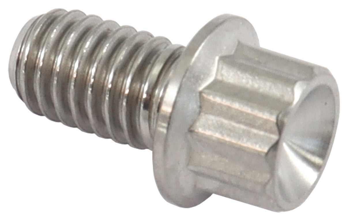 AF3501-0393 - M6x1.00 TITANIUM BOLT 10mm UHL12 POINT SINGLE M6 x 1.00mm