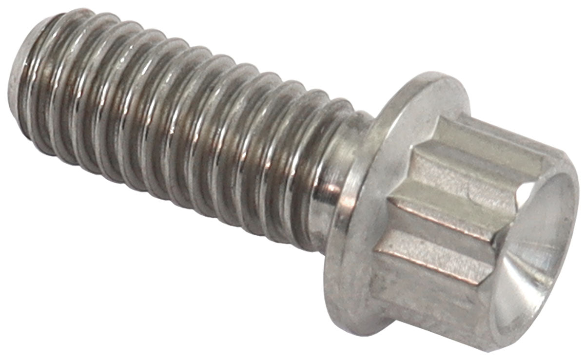 AF3501-0590 - M6x1.00 TITANIUM BOLT 15mm UHL12 POINT SINGLE M6 x 1.00mm
