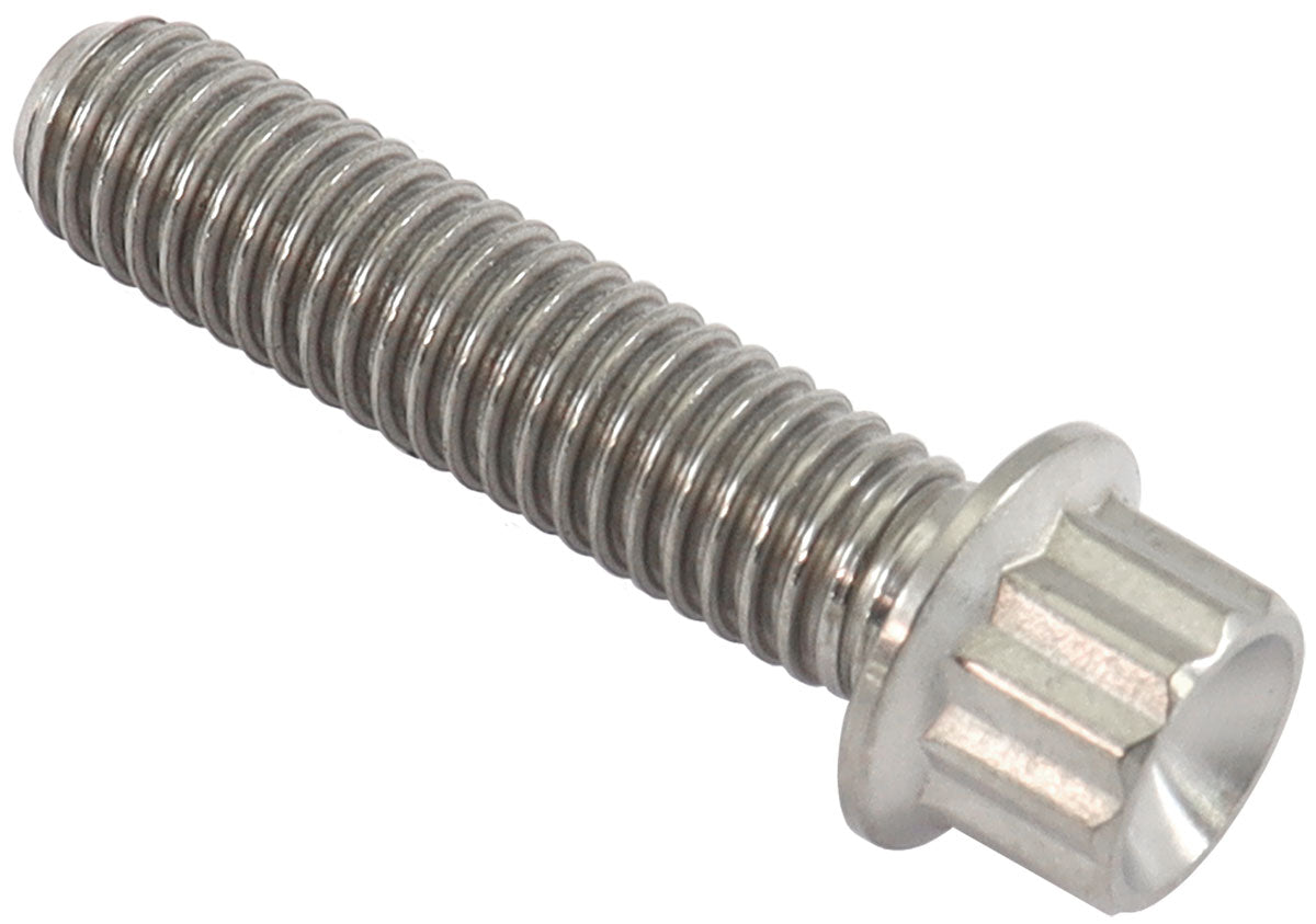 AF3501-0984 - M6x1.00 TITANIUM BOLT 25mm UHL12 POINT SINGLE M6 x 1.00mm