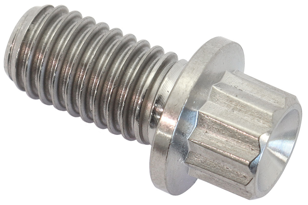 AF3502-0590 - M8x1.25 TITANIUM BOLT 15mm UHL12 POINT SINGLE M8 x 1.25mm