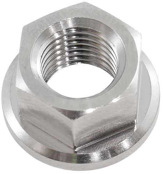 AF3503-0020 - M10x1.25mm TITANIUM HEX NUT 6 POINT SINGLE M10 x 1.25