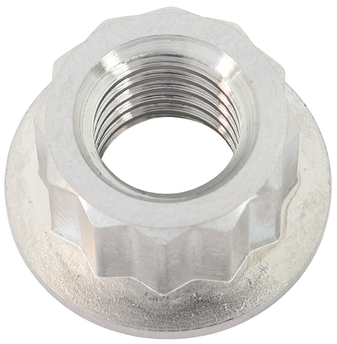 AF3504-0010 - M10x1.50mm TITANIUM NUT 12 POINT SINGLE M10 x 1.50