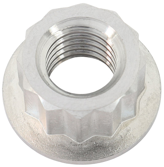 AF3504-0010 - M10x1.50mm TITANIUM NUT 12 POINT SINGLE M10 x 1.50