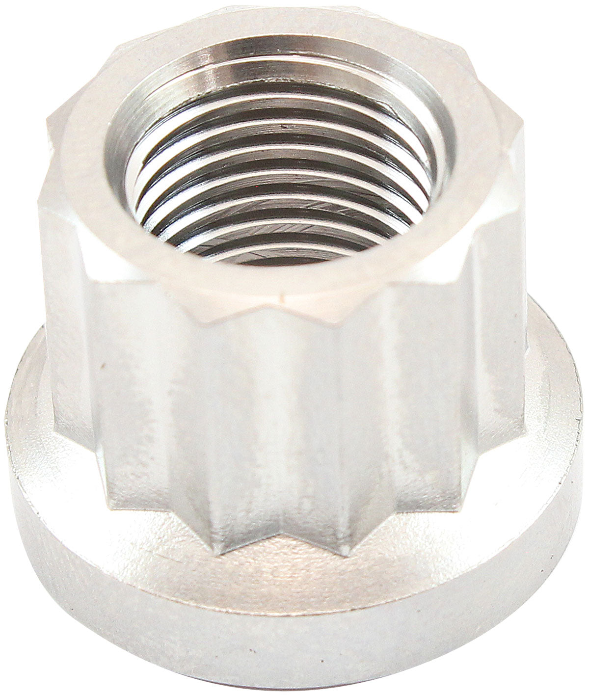 AF3505-0010 - M12x1.25mm TITANIUM NUT 12 POINT SINGLE M12 x 1.25