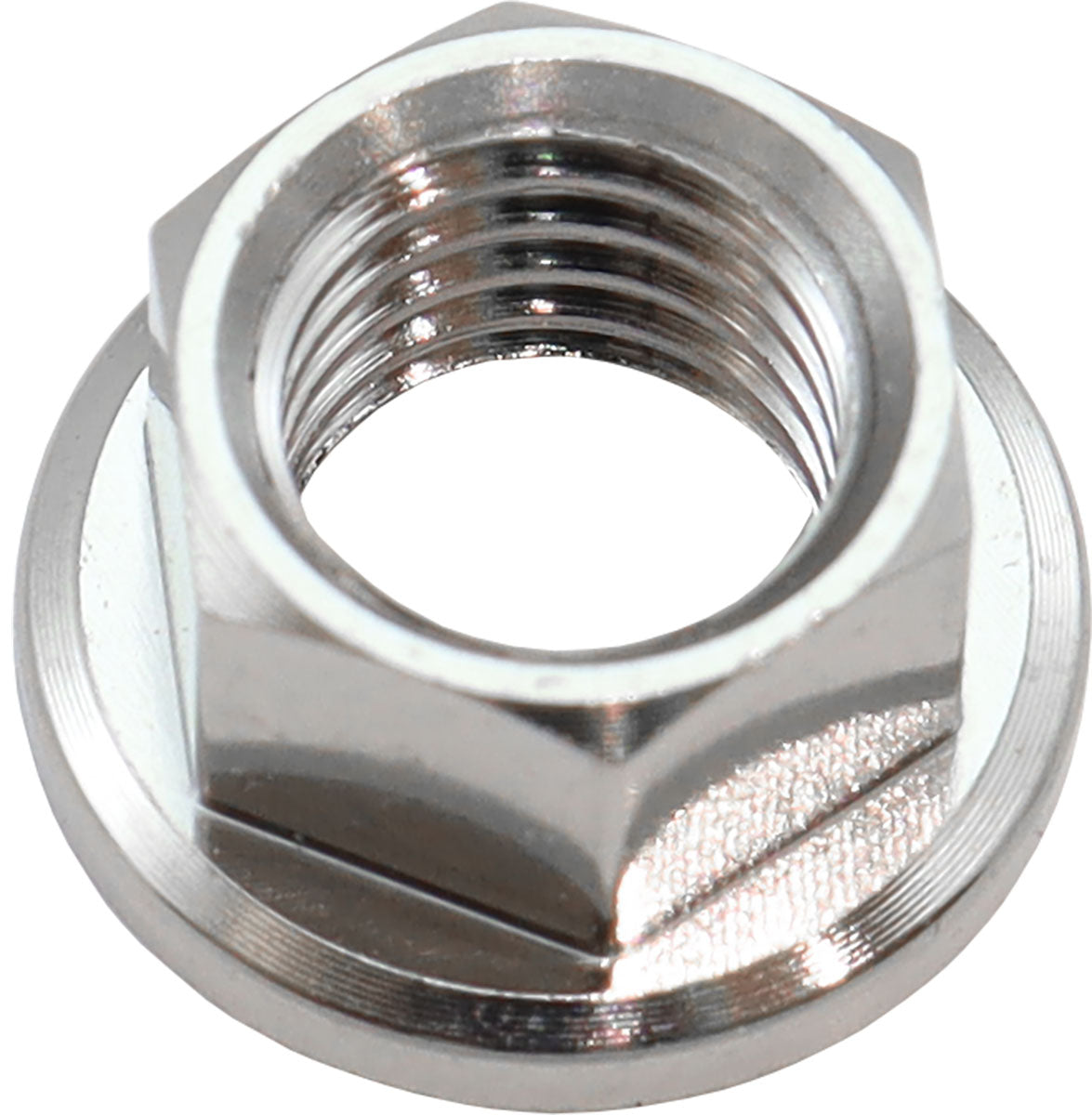 AF3510-0020 - 1/4" UNF TITANIUM HEX NUT 6 POINT SINGLE 1/4"-28