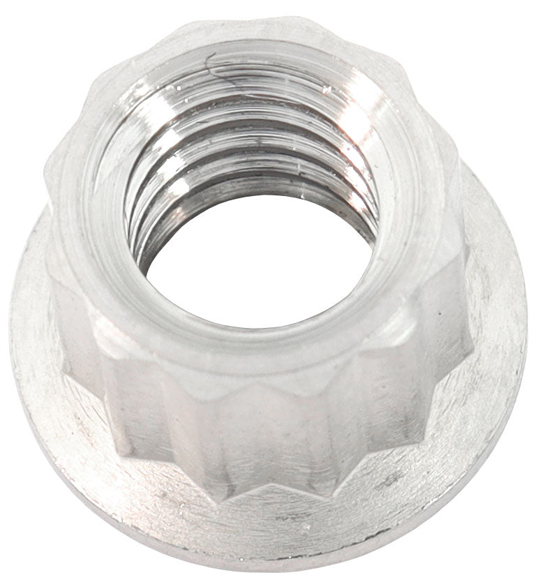 AF3511-0010 - 1/4" UNC TITANIUM NUT 12 POINT SINGLE 1/4-20"