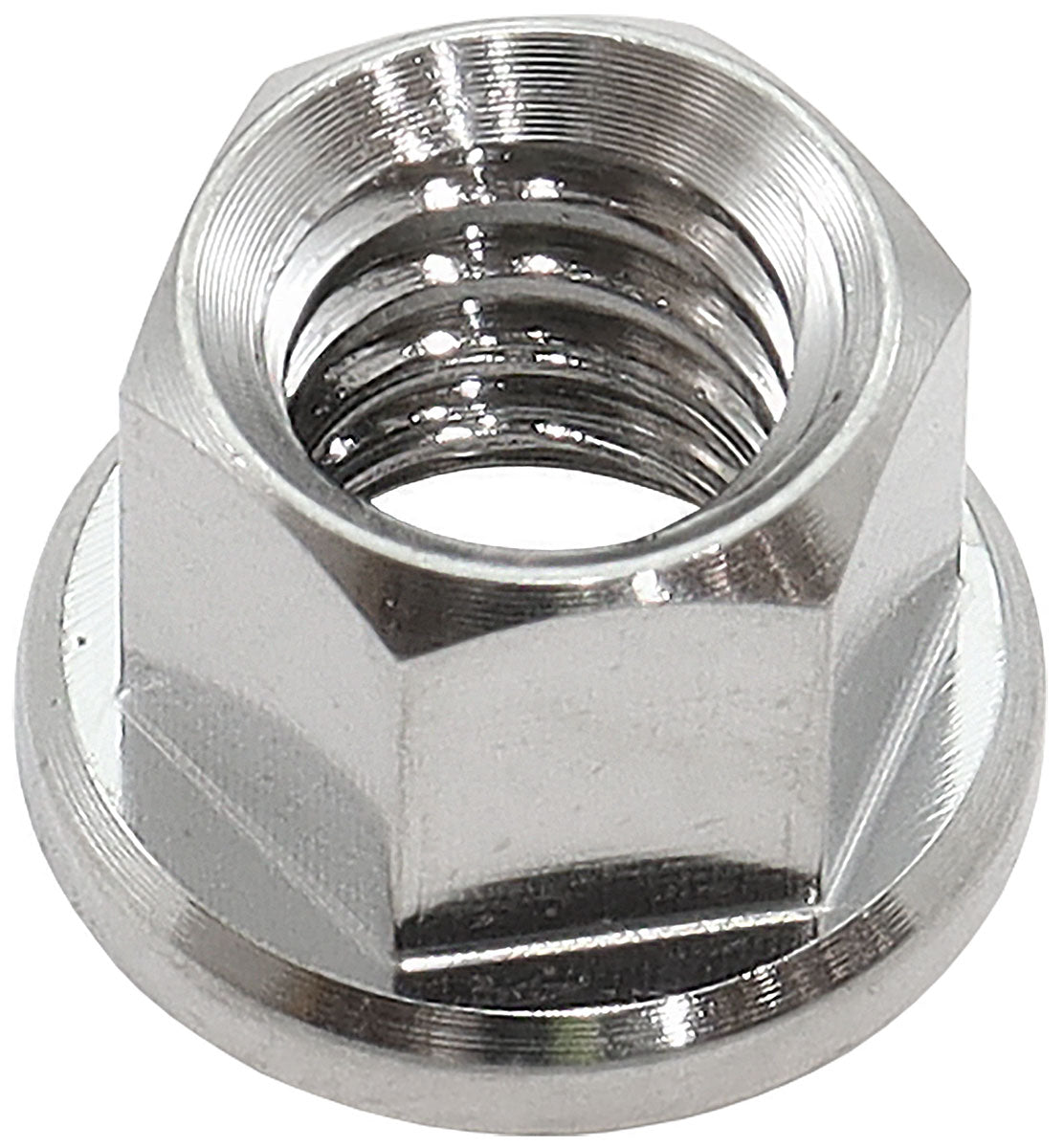 AF3511-0020 - 1/4" UNC TITANIUM HEX NUT 6 POINT SINGLE 1/4-20"
