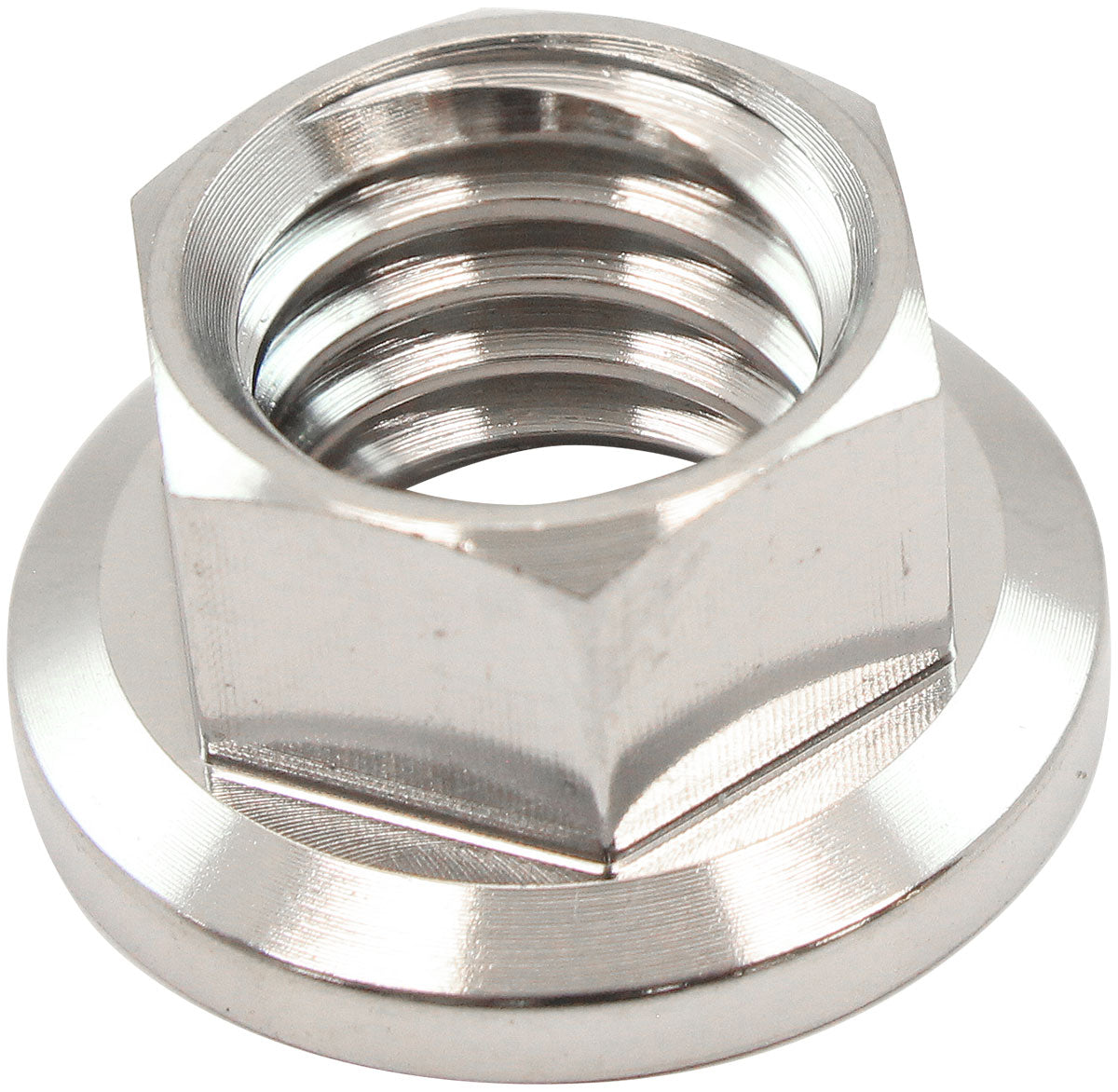 AF3516-0020 - 7/16" UNC TITANIUM HEX NUT 6 POINT SINGLE 7/16-14"