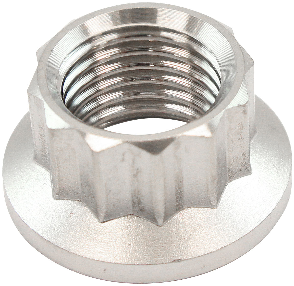 AF3517-0010 - 7/16" UNF TITANIUM NUT 12 POINT SINGLE 7/16"-20