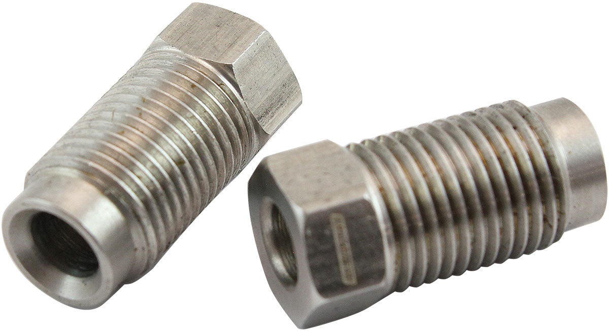 AF366L - S/S INVERTED FLARE TUBE NUT LONG 3/16" HARD LINE M10x1.0MM