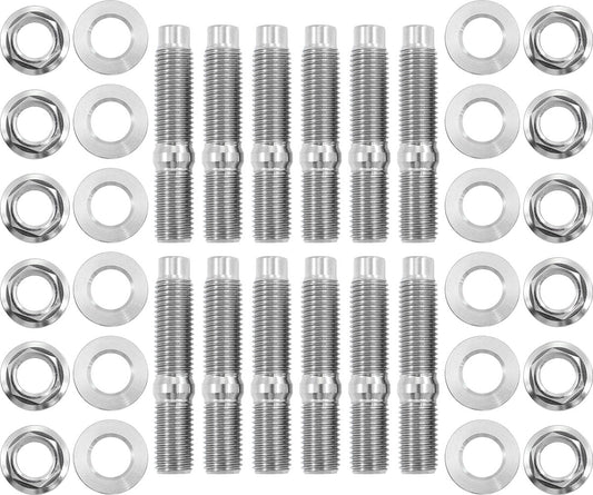 AF3699-1401 - FORD FALCON HEADER STUD KIT TITANIUM 6 POIN HEX HEAD BARRATURBO EXHAUST - AF 3699-1401