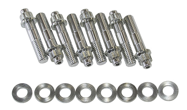 AF37-0602 - BLOWER STUD KIT SILVER STUDS SHOW SET 2.5" OAL
