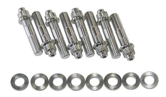 AF37-0602 - BLOWER STUD KIT SILVER STUDS SHOW SET 2.5" OAL