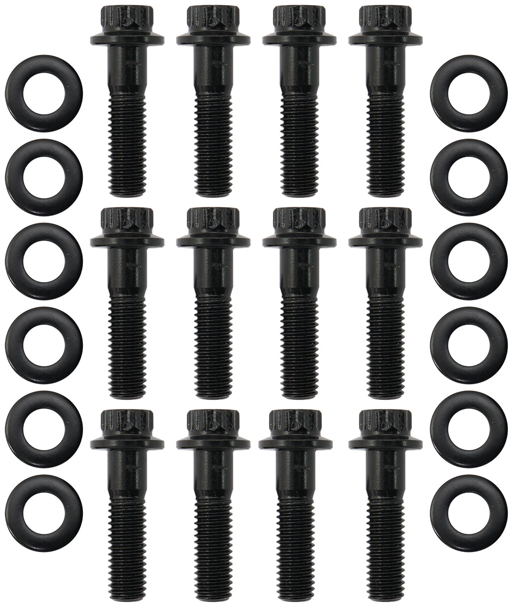 AF37-1013 - GM LS HEADER BOLTS LONG PACK 12 M8 1.181" UHL 30mm