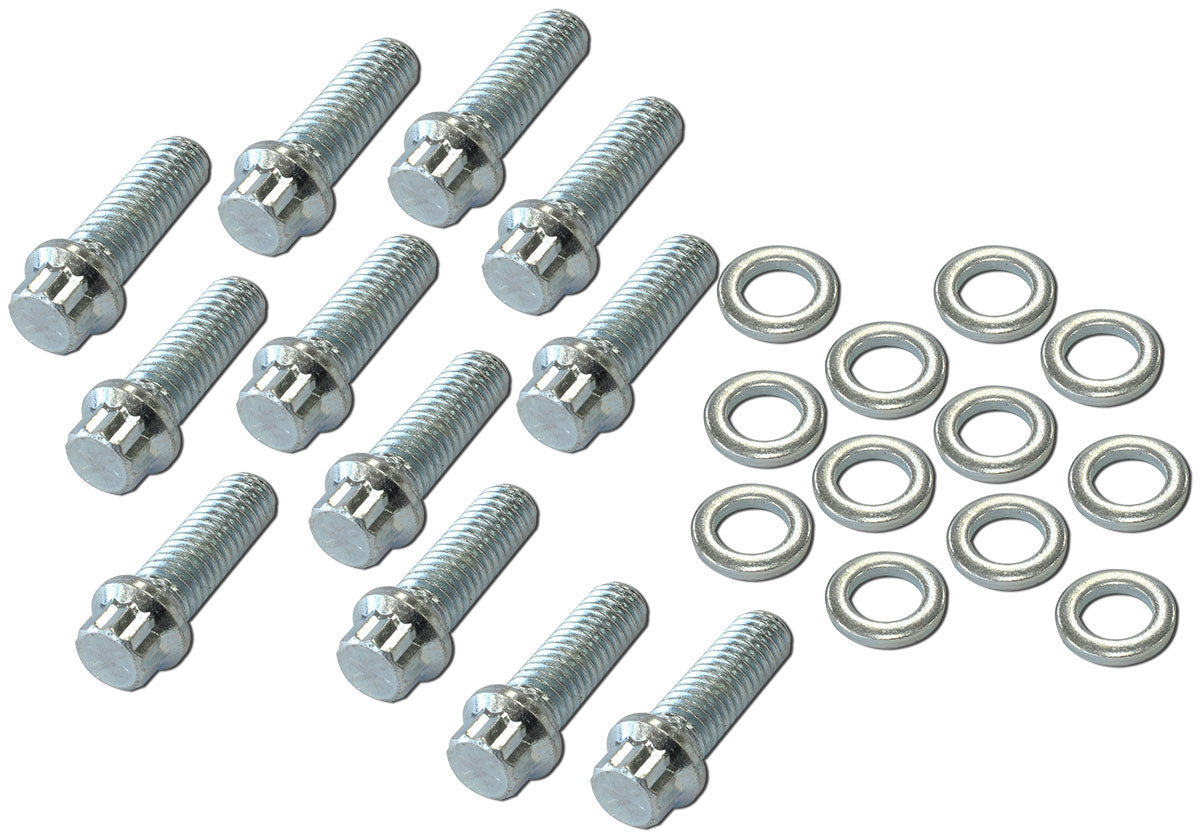 AF37-1200 - INTAKE BOLTS 3/8-16 1" UHL 12 POINT HEAD PACK OF 12